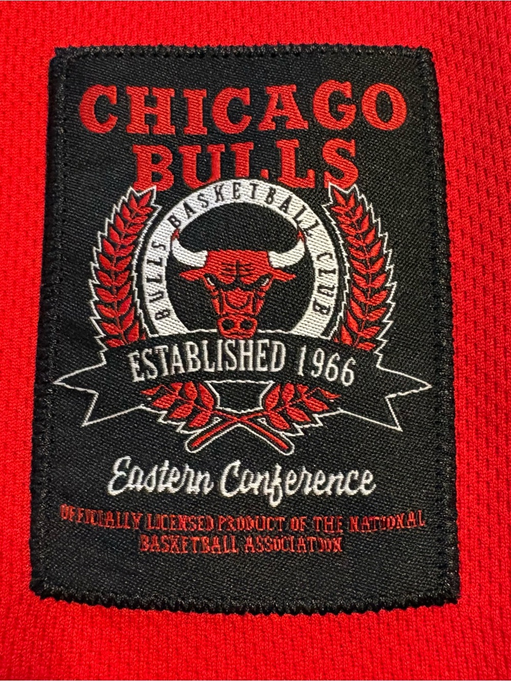 NBA Chicago Bulls Red Sleeveless Basketball Jersey Red/Black/White size S - Picture 5 of 12